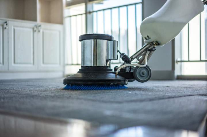 Lavage de tapis commercial par extraction